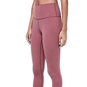 Lululemon align pants misty merlot 21 inch inseam